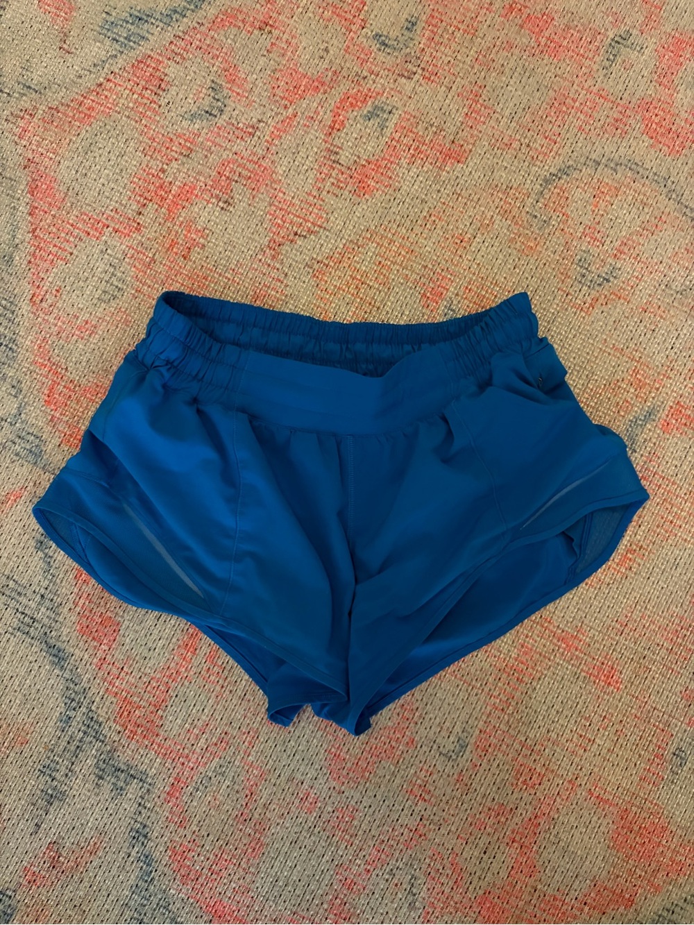 Blue lululemon shorts